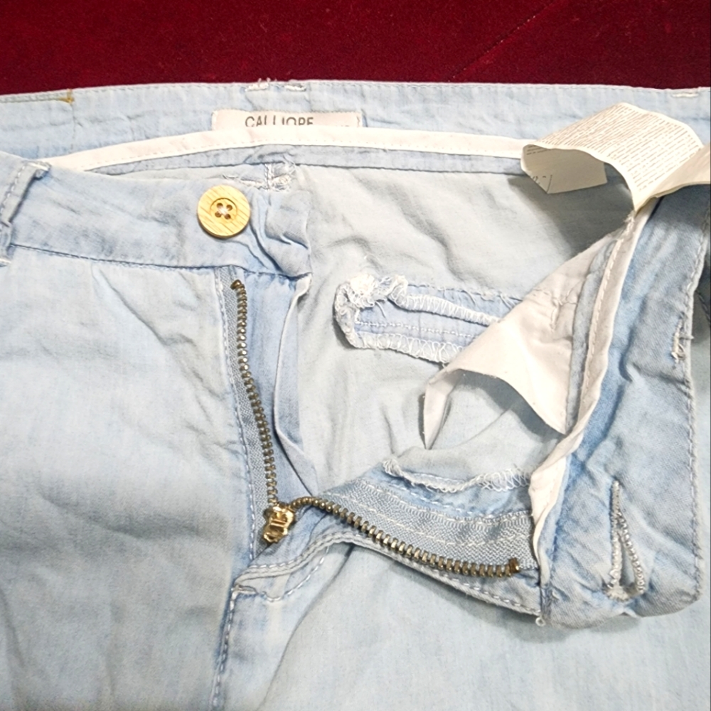 NWOT ... Calliope Collection Denim light blue pants - Picture 5 of 12